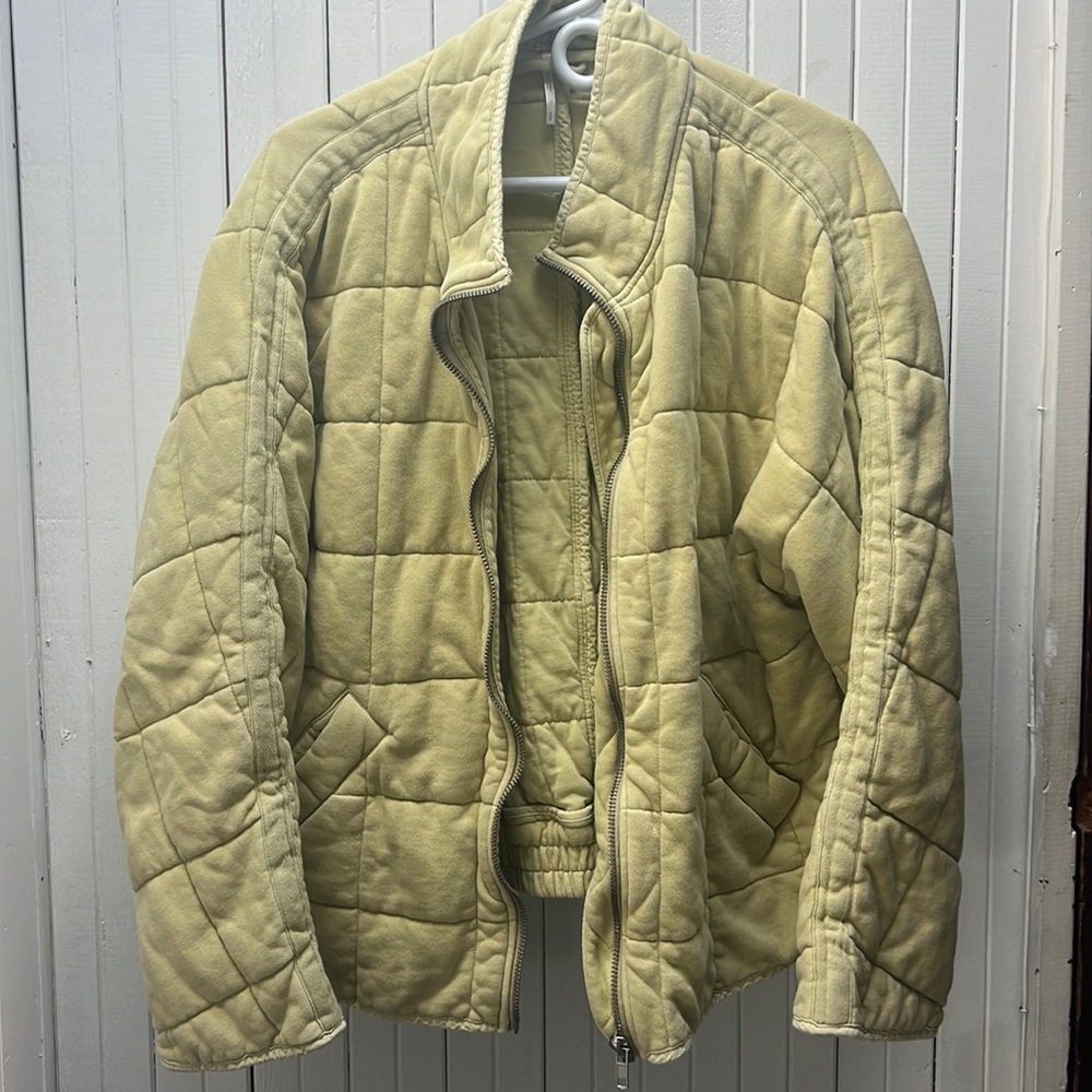Free People Dolman Quilted Jacket
